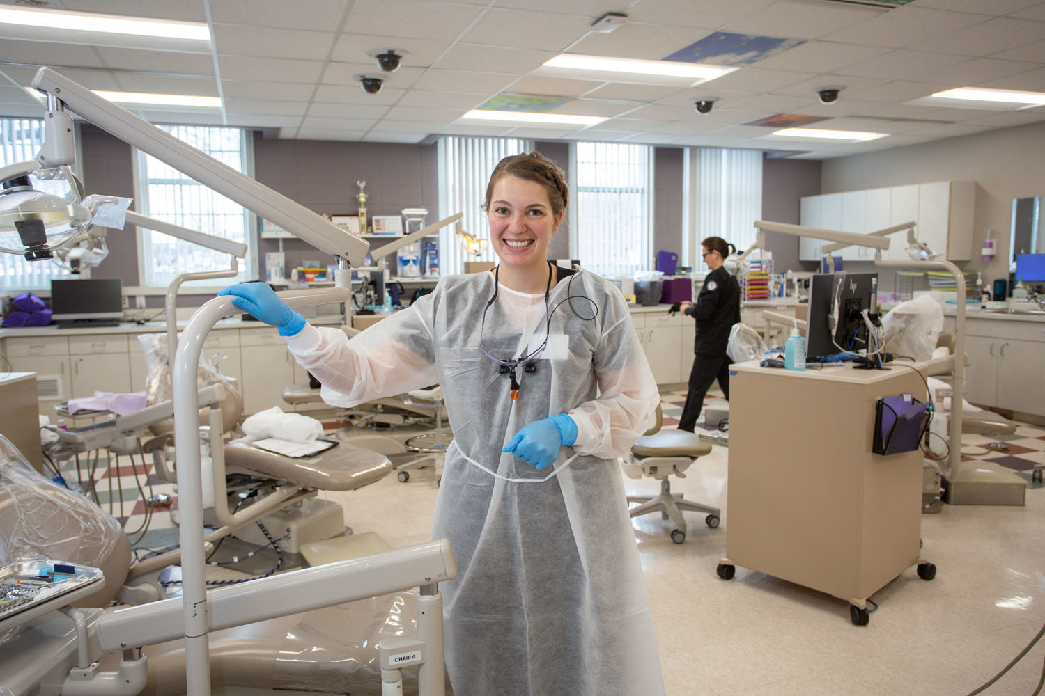 Ozarks Technical Community College student Skylee White is utilizing financial aid from the Fast Track grant program for her dental hygienist studies.